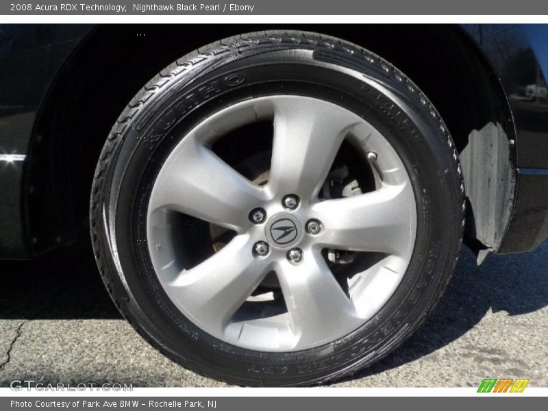 Nighthawk Black Pearl / Ebony 2008 Acura RDX Technology