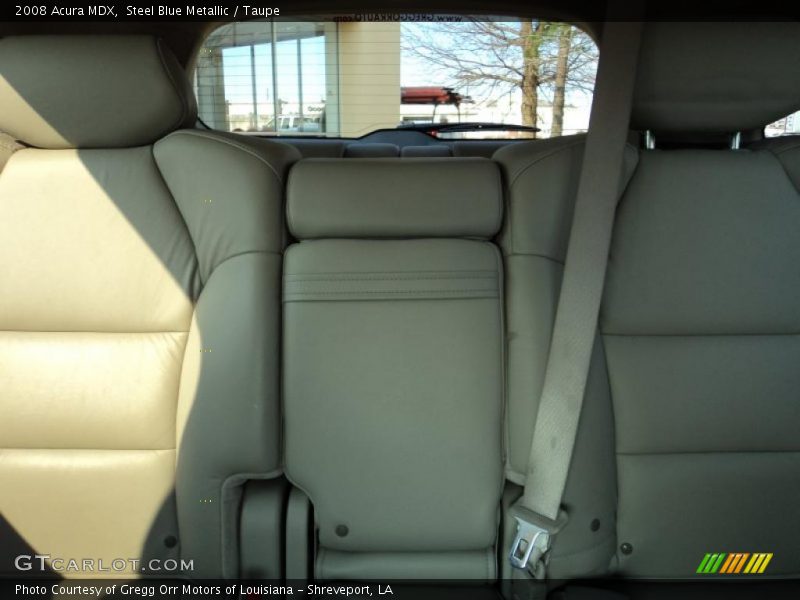 Steel Blue Metallic / Taupe 2008 Acura MDX