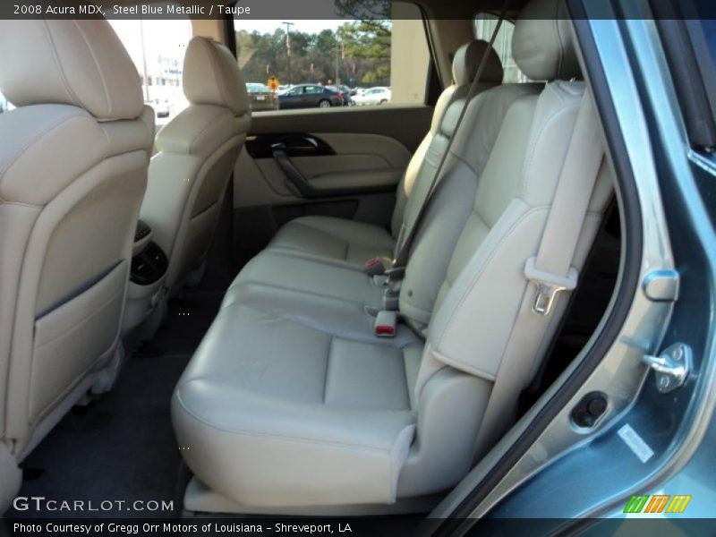 Steel Blue Metallic / Taupe 2008 Acura MDX