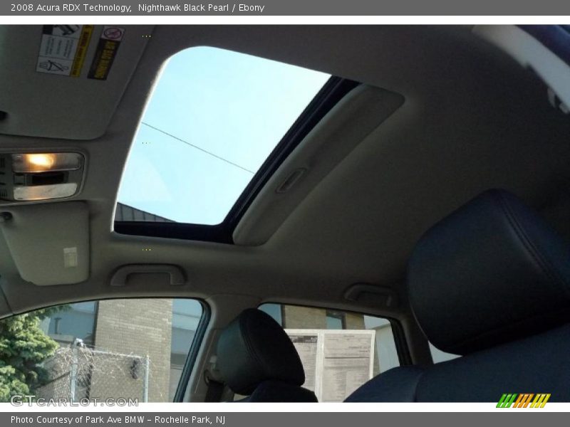 Nighthawk Black Pearl / Ebony 2008 Acura RDX Technology