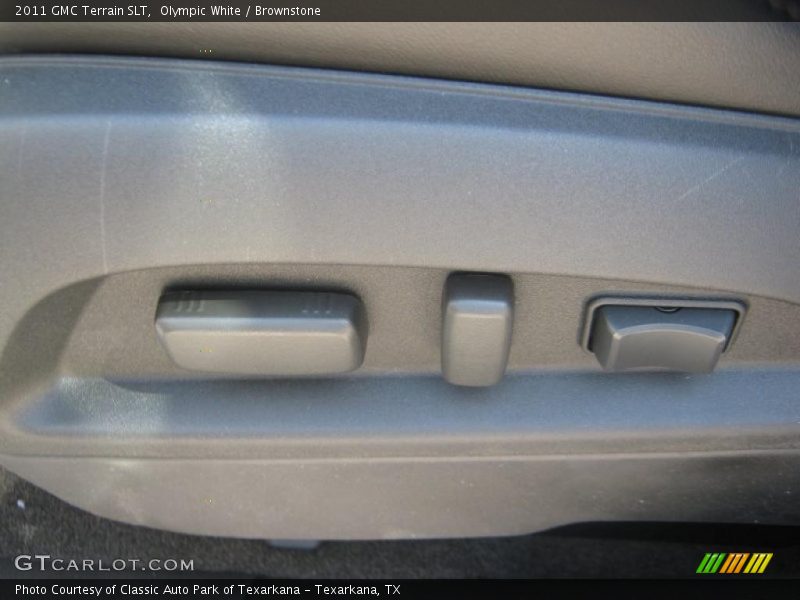 Olympic White / Brownstone 2011 GMC Terrain SLT
