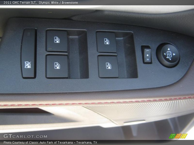 Olympic White / Brownstone 2011 GMC Terrain SLT