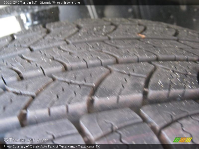 Olympic White / Brownstone 2011 GMC Terrain SLT