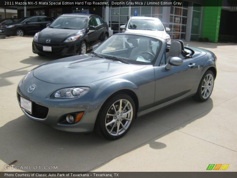 Dolphin Gray Mica / Limited Edition Gray 2011 Mazda MX-5 Miata Special Edition Hard Top Roadster
