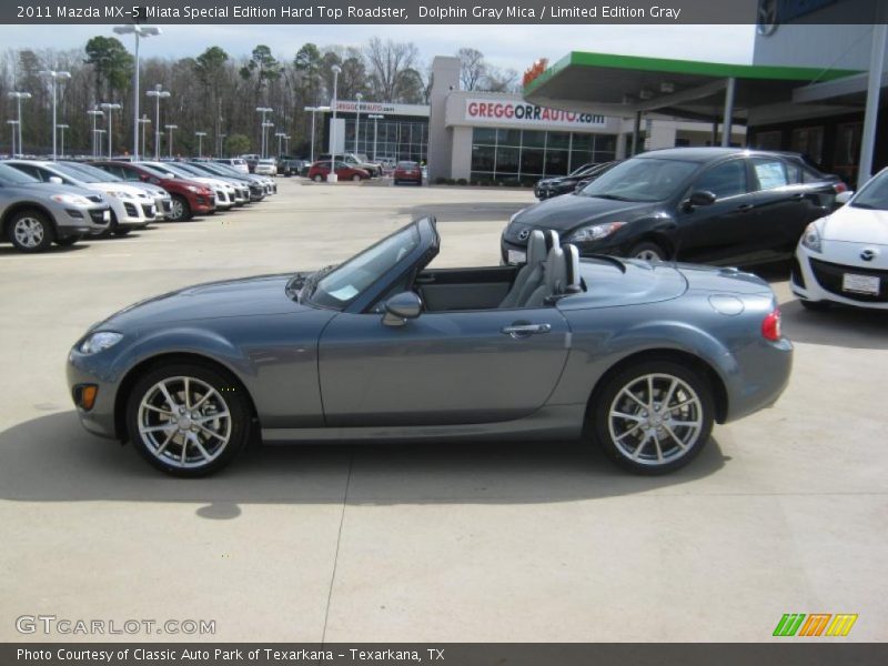 Dolphin Gray Mica / Limited Edition Gray 2011 Mazda MX-5 Miata Special Edition Hard Top Roadster