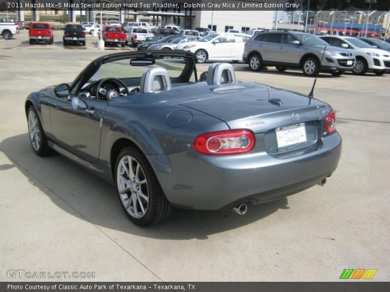 Dolphin Gray Mica / Limited Edition Gray 2011 Mazda MX-5 Miata Special Edition Hard Top Roadster
