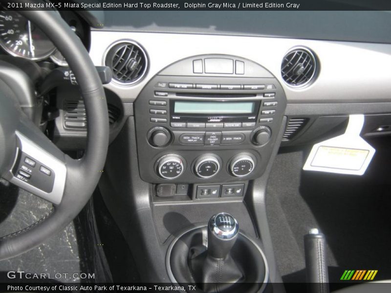 Controls of 2011 MX-5 Miata Special Edition Hard Top Roadster