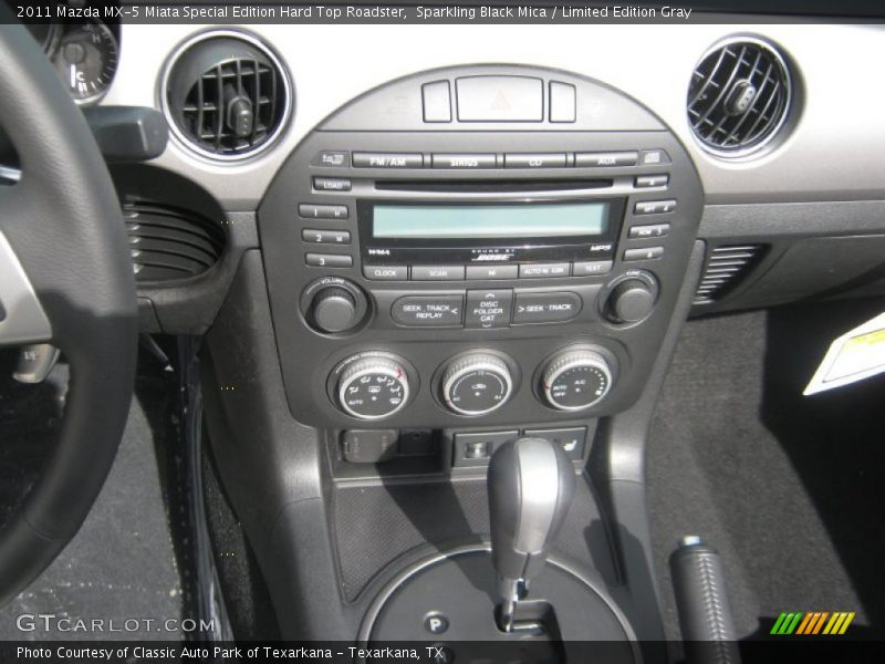 Controls of 2011 MX-5 Miata Special Edition Hard Top Roadster