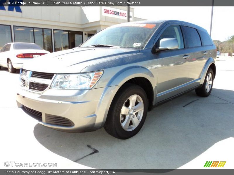 Silver Steel Metallic / Dark Slate Gray/Light Graystone 2009 Dodge Journey SXT