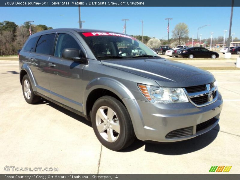 Silver Steel Metallic / Dark Slate Gray/Light Graystone 2009 Dodge Journey SXT