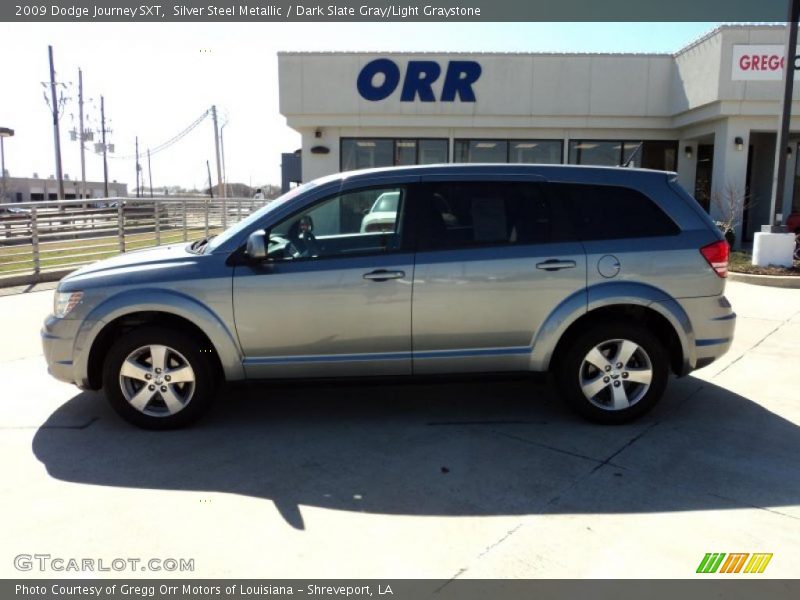 Silver Steel Metallic / Dark Slate Gray/Light Graystone 2009 Dodge Journey SXT