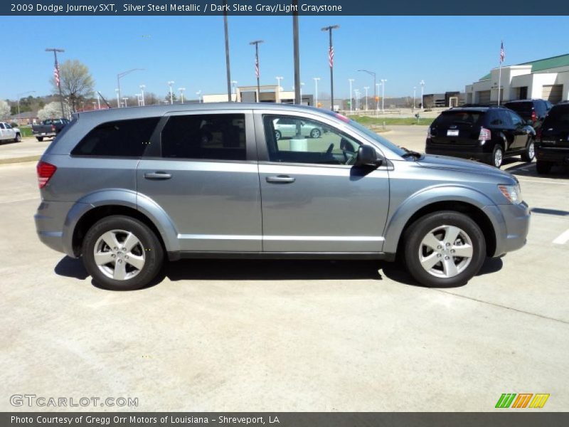 Silver Steel Metallic / Dark Slate Gray/Light Graystone 2009 Dodge Journey SXT