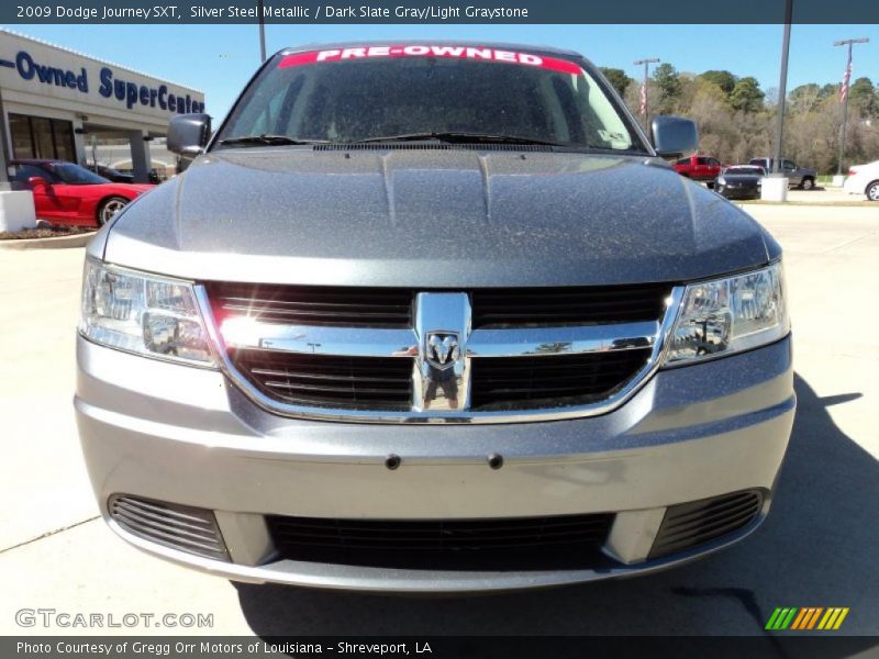 Silver Steel Metallic / Dark Slate Gray/Light Graystone 2009 Dodge Journey SXT