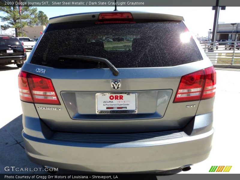 Silver Steel Metallic / Dark Slate Gray/Light Graystone 2009 Dodge Journey SXT