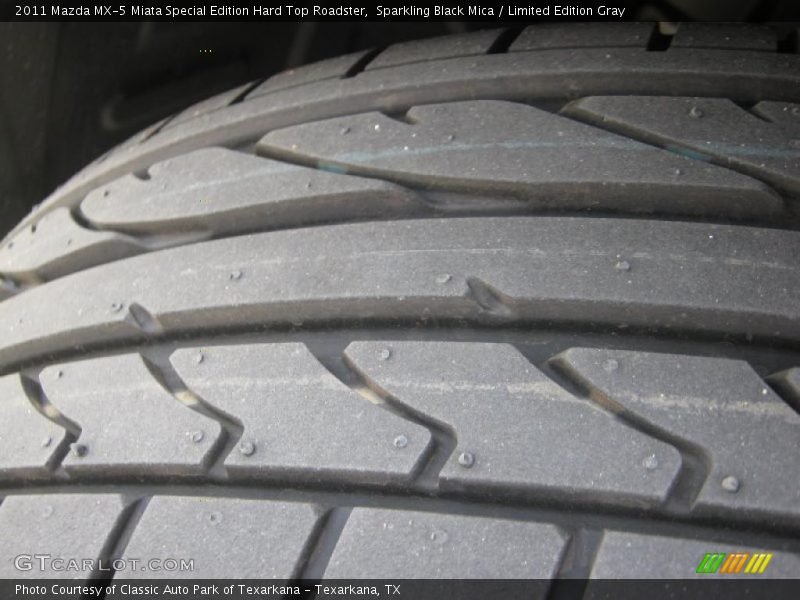 Sparkling Black Mica / Limited Edition Gray 2011 Mazda MX-5 Miata Special Edition Hard Top Roadster