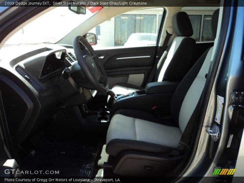 Silver Steel Metallic / Dark Slate Gray/Light Graystone 2009 Dodge Journey SXT