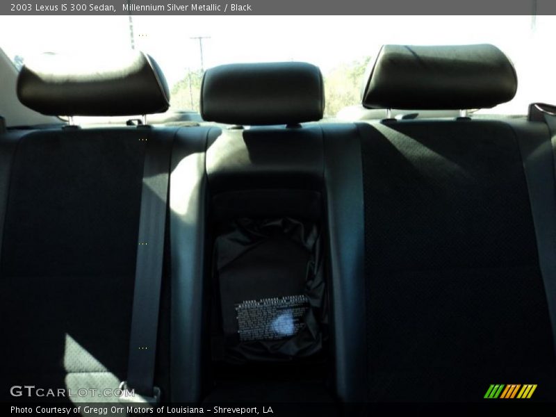 Millennium Silver Metallic / Black 2003 Lexus IS 300 Sedan