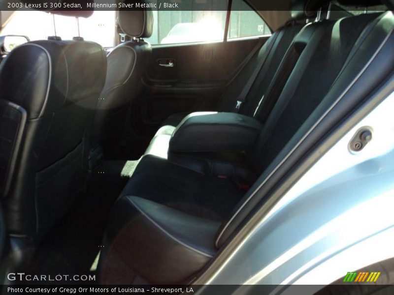 Millennium Silver Metallic / Black 2003 Lexus IS 300 Sedan