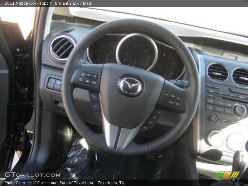 Brilliant Black / Black 2011 Mazda CX-7 i Sport