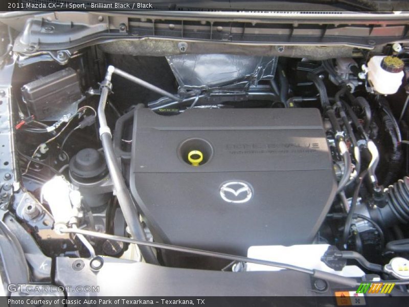 Brilliant Black / Black 2011 Mazda CX-7 i Sport