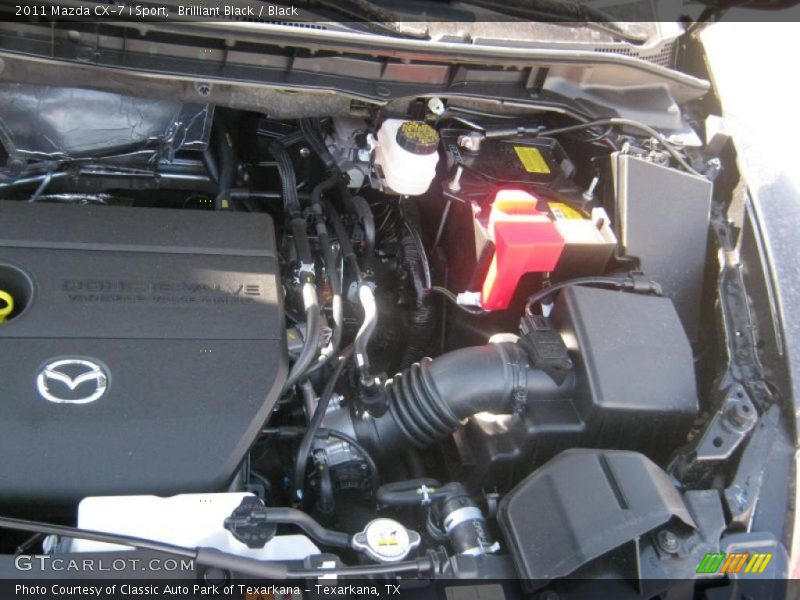 Brilliant Black / Black 2011 Mazda CX-7 i Sport