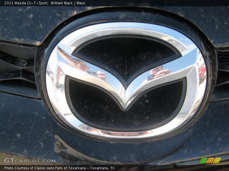 Brilliant Black / Black 2011 Mazda CX-7 i Sport