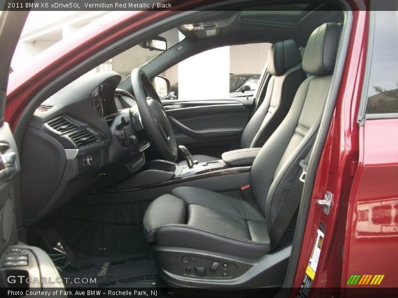  2011 X6 xDrive50i Black Interior