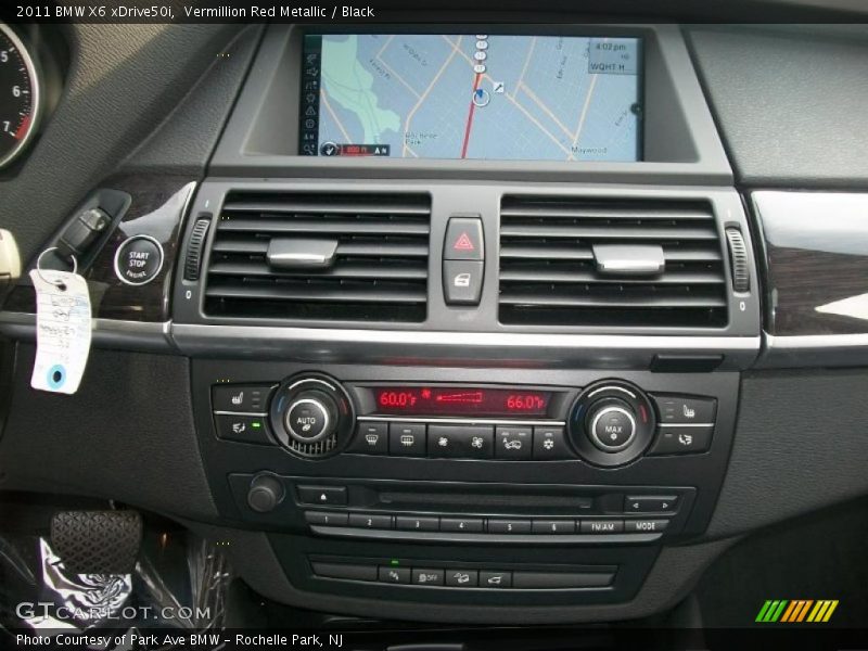 Controls of 2011 X6 xDrive50i