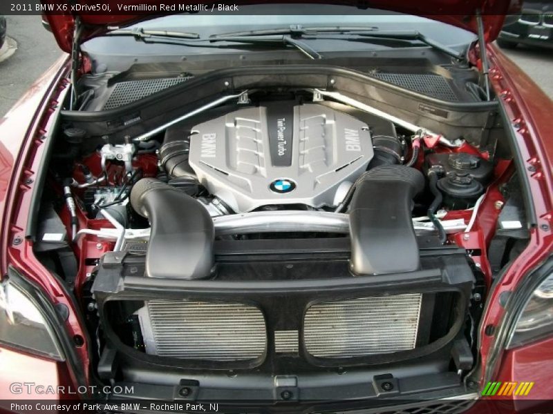  2011 X6 xDrive50i Engine - 4.4 Liter DFI TwinPower Turbocharged DOHC 32-Valve VVT V8