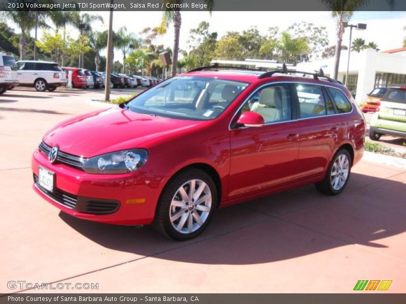  2010 Jetta TDI SportWagen Salsa Red