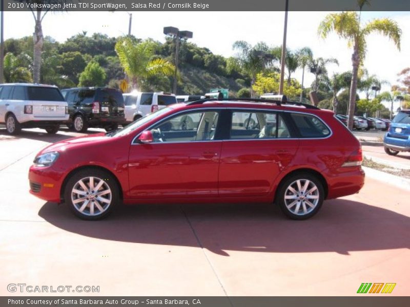  2010 Jetta TDI SportWagen Salsa Red