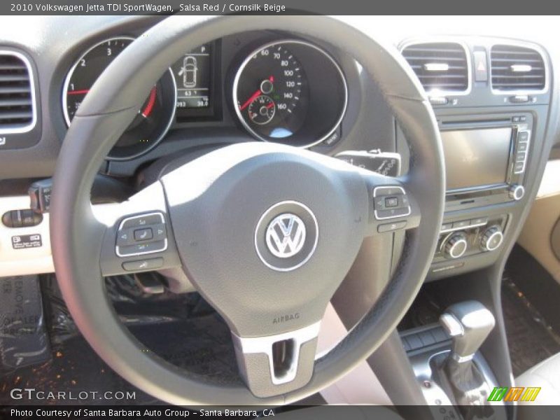 Dashboard of 2010 Jetta TDI SportWagen