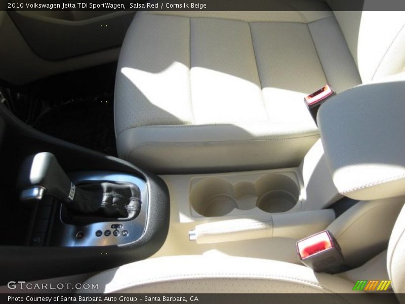 Salsa Red / Cornsilk Beige 2010 Volkswagen Jetta TDI SportWagen