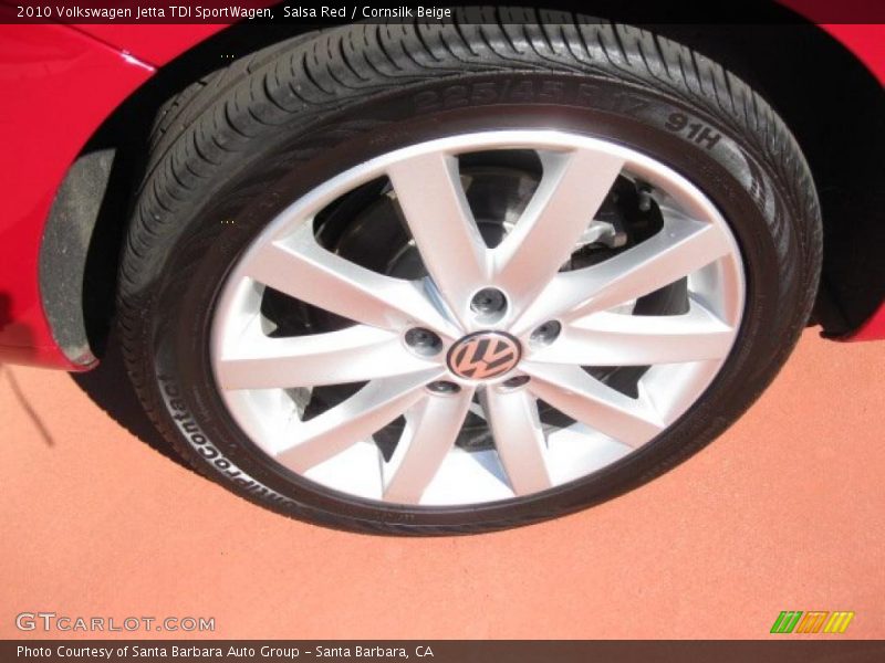 2010 Jetta TDI SportWagen Wheel