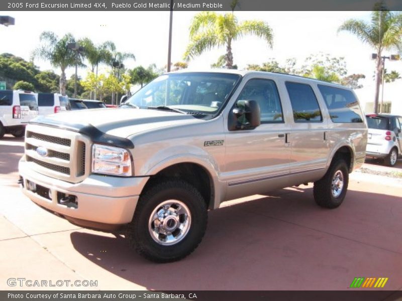 Pueblo Gold Metallic / Medium Pebble 2005 Ford Excursion Limited 4X4