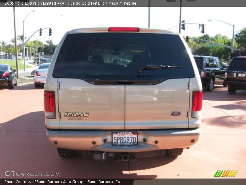 Pueblo Gold Metallic / Medium Pebble 2005 Ford Excursion Limited 4X4