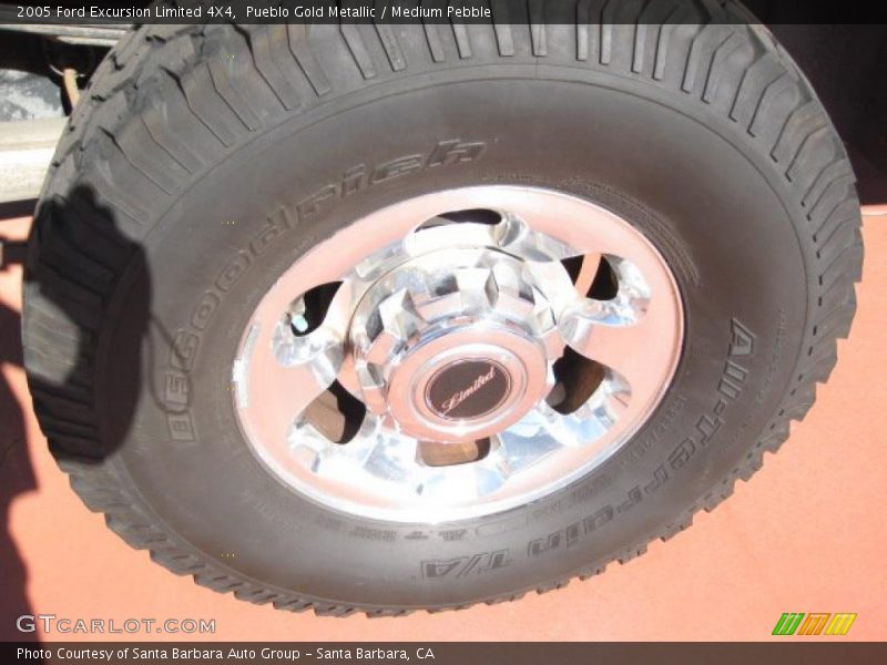 Pueblo Gold Metallic / Medium Pebble 2005 Ford Excursion Limited 4X4