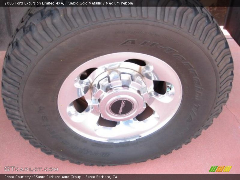 Pueblo Gold Metallic / Medium Pebble 2005 Ford Excursion Limited 4X4