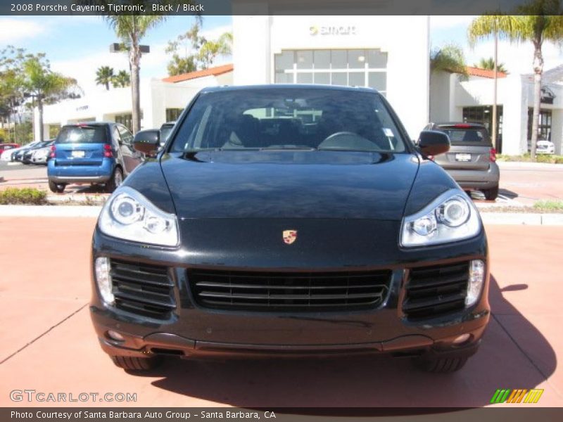 Black / Black 2008 Porsche Cayenne Tiptronic