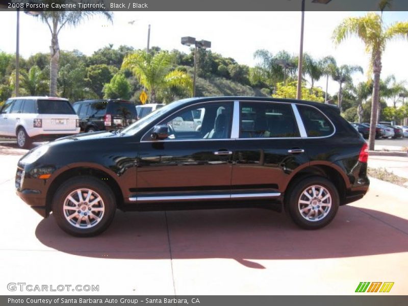 Black / Black 2008 Porsche Cayenne Tiptronic