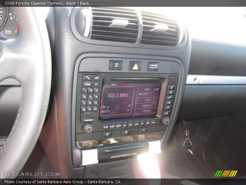Black / Black 2008 Porsche Cayenne Tiptronic
