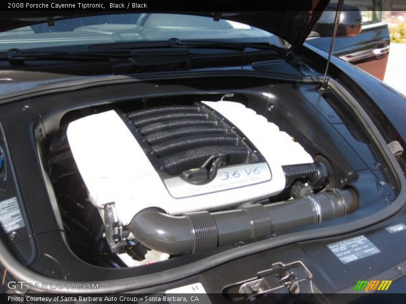 Black / Black 2008 Porsche Cayenne Tiptronic