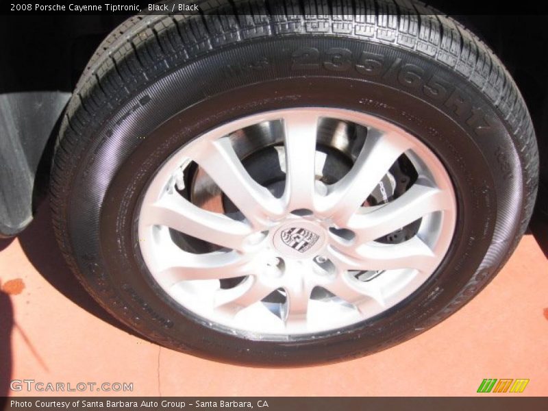 Black / Black 2008 Porsche Cayenne Tiptronic