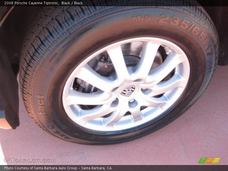 Black / Black 2008 Porsche Cayenne Tiptronic