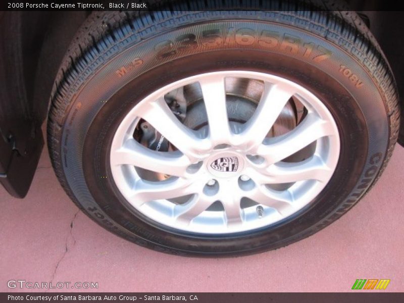 Black / Black 2008 Porsche Cayenne Tiptronic