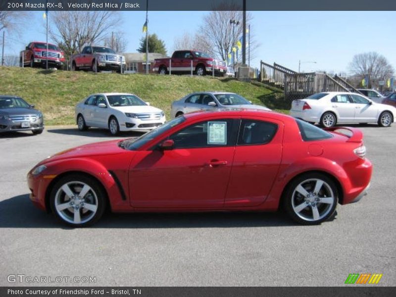 Velocity Red Mica / Black 2004 Mazda RX-8