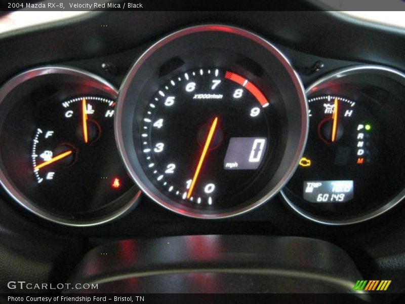 Velocity Red Mica / Black 2004 Mazda RX-8