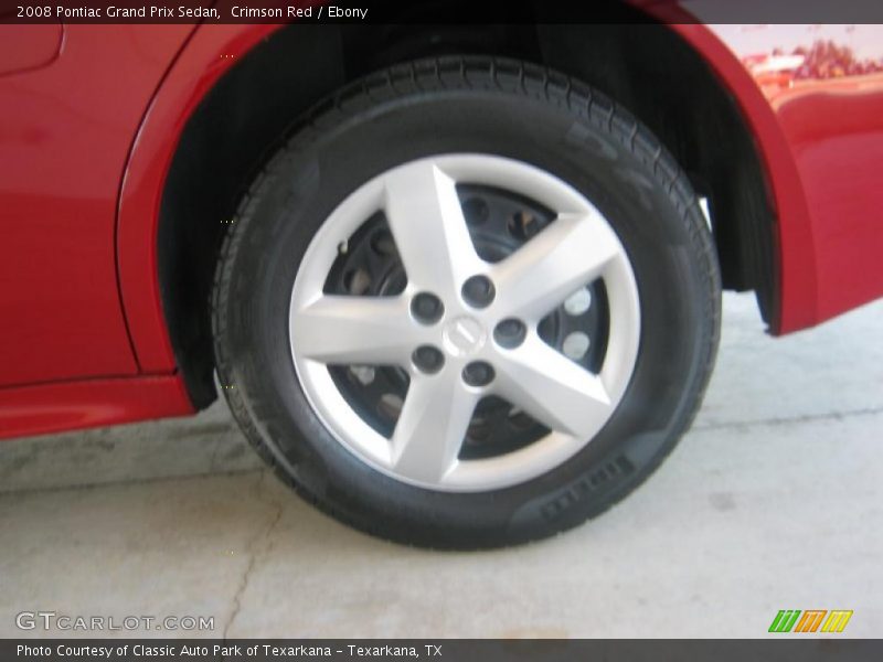 Crimson Red / Ebony 2008 Pontiac Grand Prix Sedan