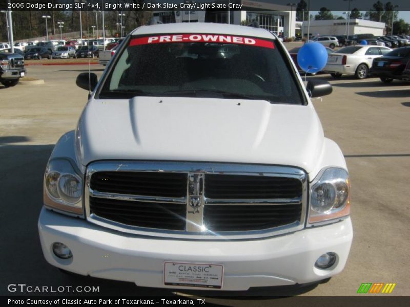 Bright White / Dark Slate Gray/Light Slate Gray 2006 Dodge Durango SLT 4x4