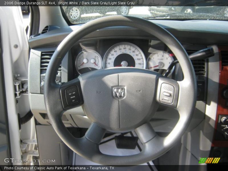 Bright White / Dark Slate Gray/Light Slate Gray 2006 Dodge Durango SLT 4x4